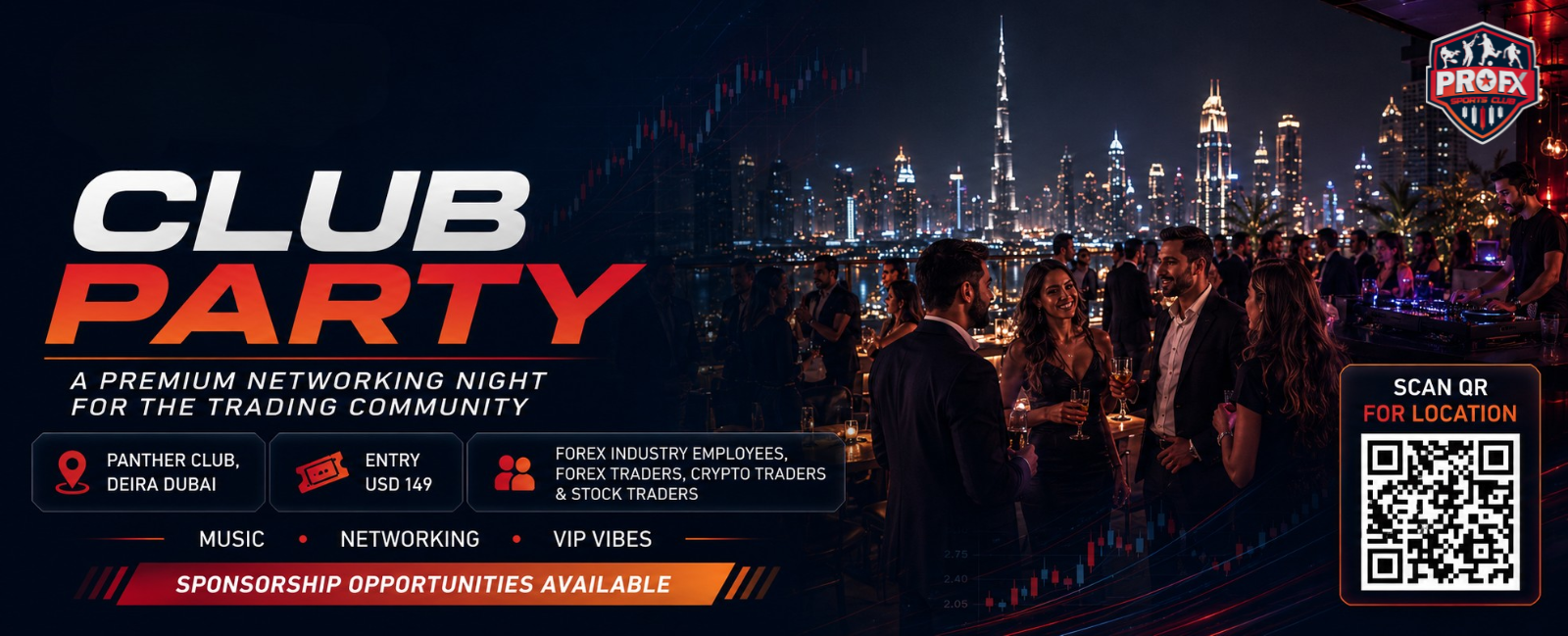 Club Party premium networking night